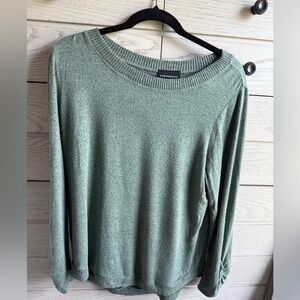 Fortune + Ivy Green Sweater